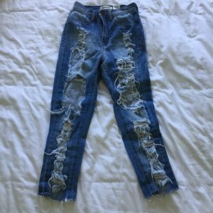 Distressed jean
